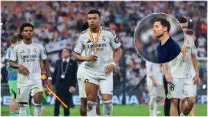 La última polémica antes del despido de Xabi Alonso: quería hacerle pasillo al Barcelona... y Mbappé le desobedece