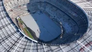 Así luce el Estadio Azteca a 150 días del inicio del Mundial 2026