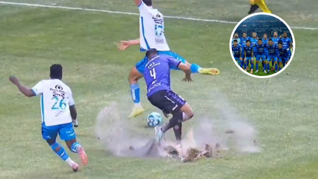 Estado del césped del Estadio Cuauhtémoc genera dudas antes del partido de Cruz Azul