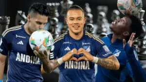 El plan con los centrodelanteros de Millonarios: un ajedrez con Falcao García, Leonardo Castro y Jorge Cabezas