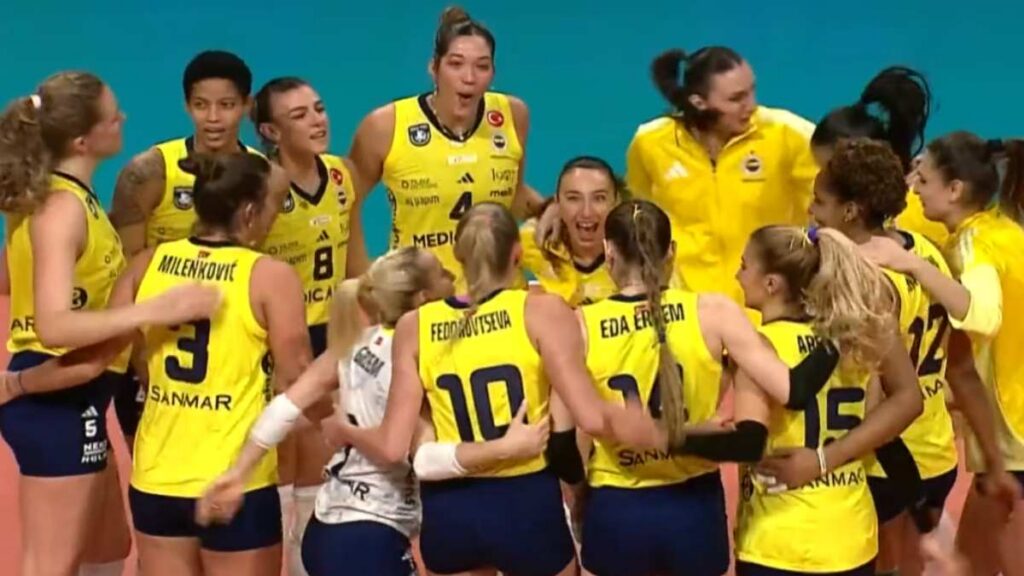 Fenerbahçe vence al Novara en la jornada 4 de la Champions de vóleibol femenil