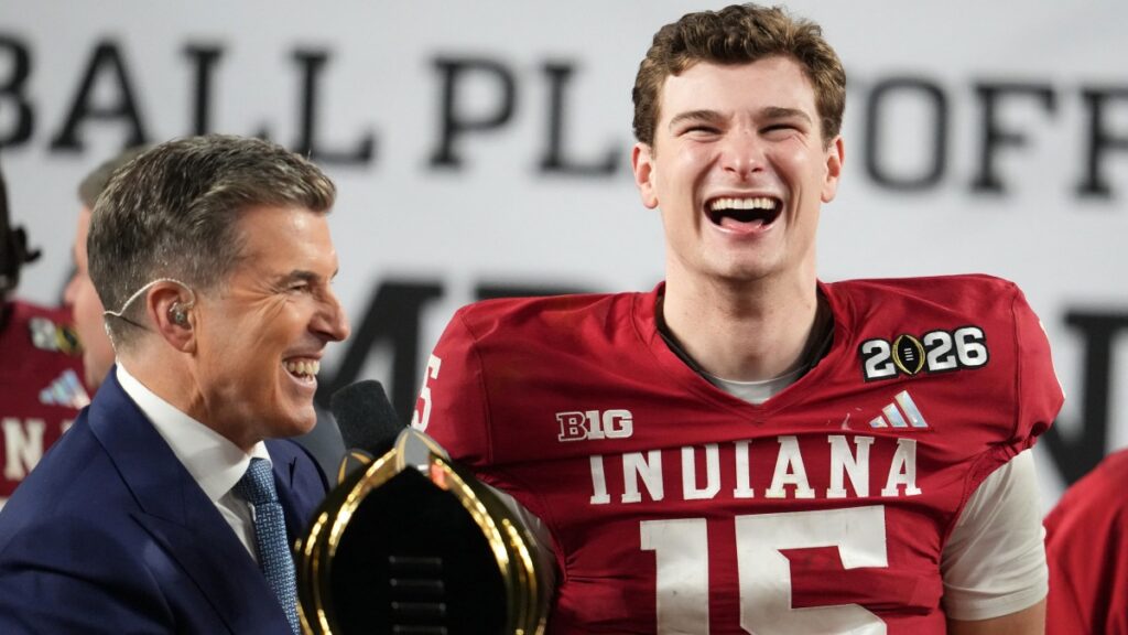 Fernando Mendoza, campeón de NCAA con Indiana