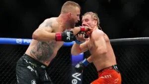 Gaethje manda en UFC 324, vence a Pimblett y se queda con el cinturón interino ligero