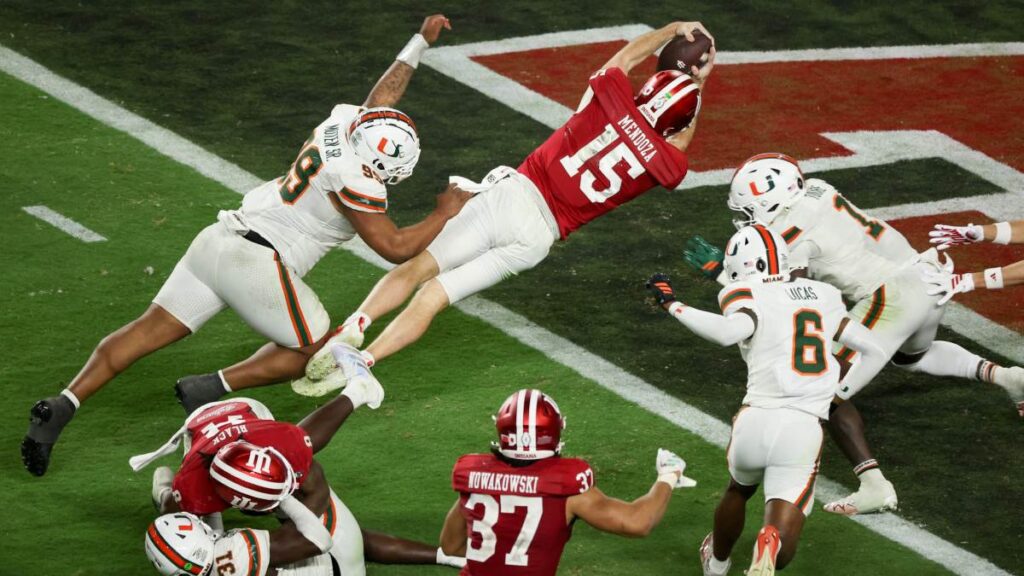 Fernando Mendoza lleva a Indiana a un histórico título de la NCAA