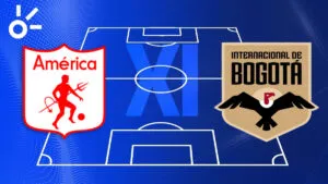 Posibles alineaciones de América de Cali vs Internacional de Bogotá por la Liga BetPlay Dimayor 2026-I