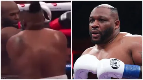 Jarrell Miller gana en el ring pero ¡Pierde el cabello en pleno combate!