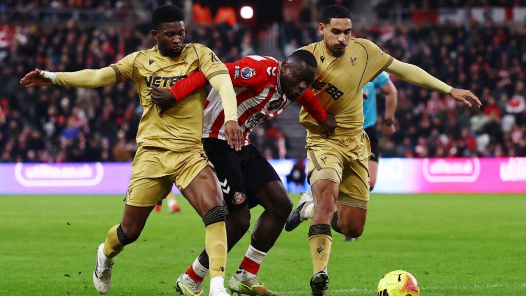 Jefferson Lerma con Crystal Palace