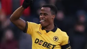 Bautismo de gol para Jhon Arias con los Wolves en la Premier League