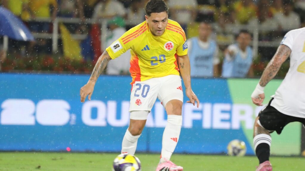Juan Fernando Quintero con Colombia