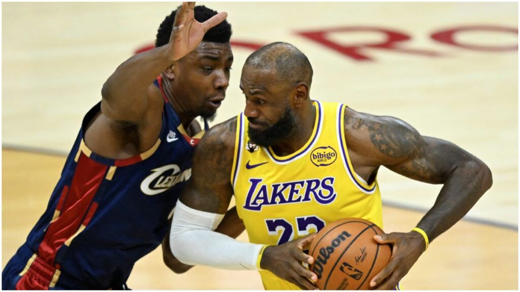 Agridulce noche para Lebron James en Cleveland. IMAGN IMAGES via Reuters Connect