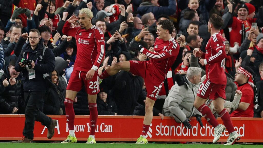 Liverpool goleó 4-1 al Newcastle en Premier League