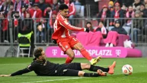 Luis Díaz, aturdido por la pérdida del invicto del Bayern Munich en Bundesliga