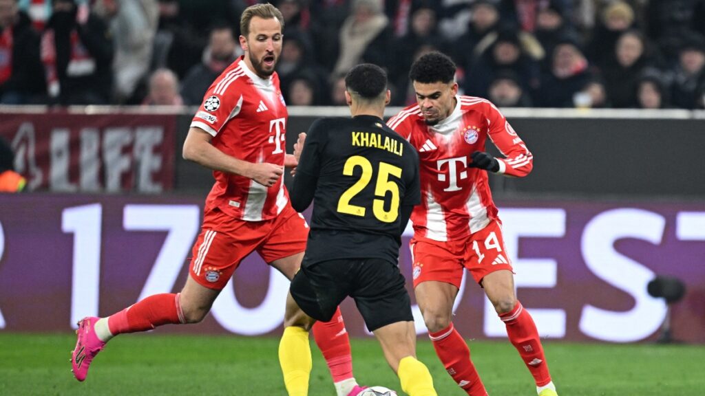 Luis Díaz fue titular en la victoria del Bayern Múnich ante Union Saint Gilloise