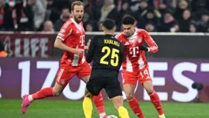 Luis Díaz cumple en la victoria del Bayern Munich ante Union SG