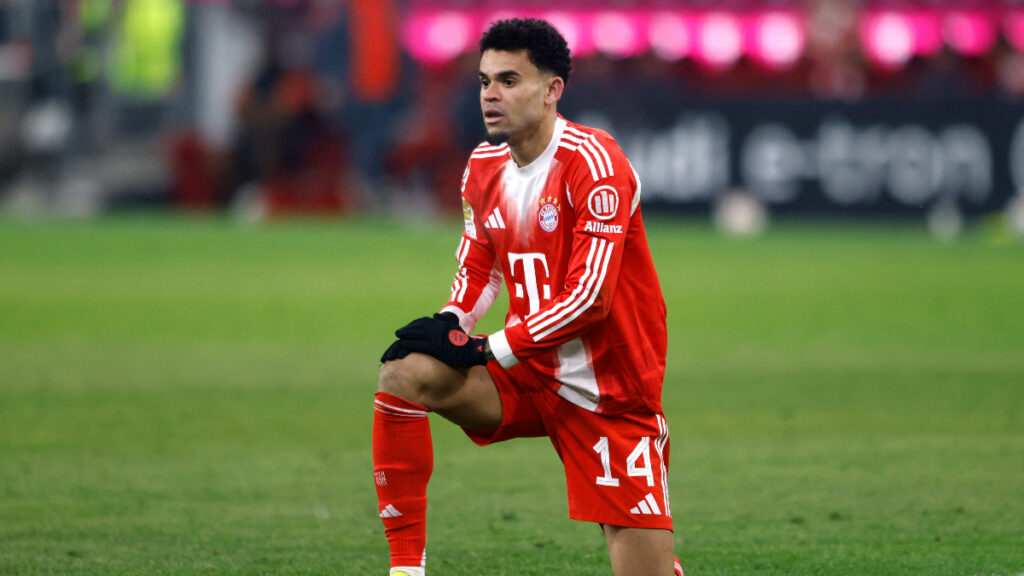 Luis Díaz, en un partido del Bayern. - Michaela Stache, Reuters.