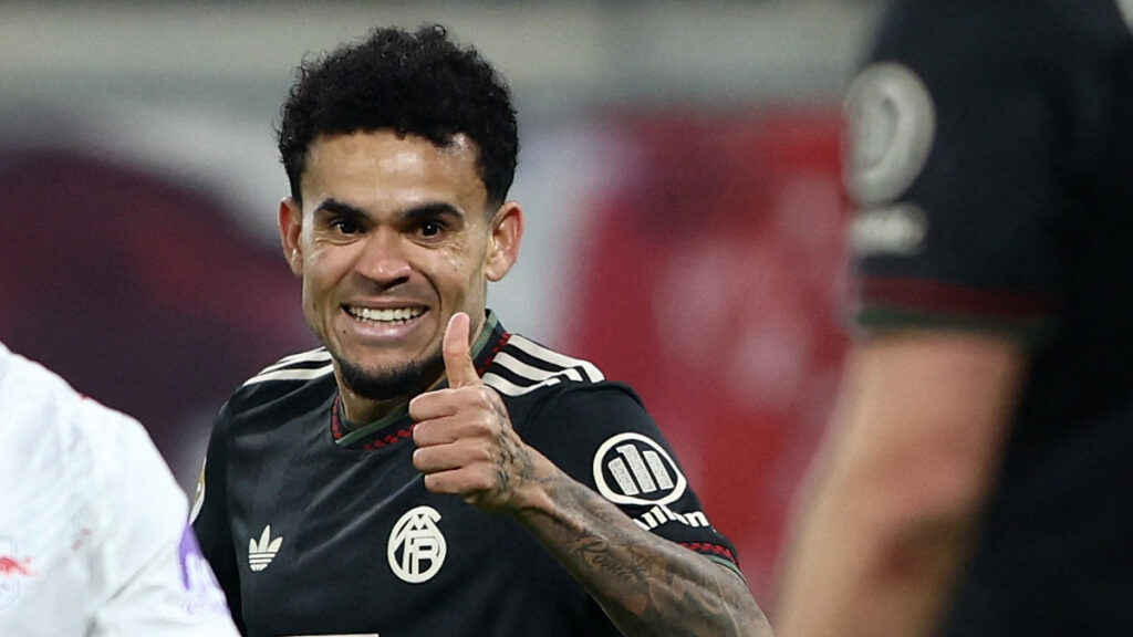 Luis Díaz, en un partido con el Bayern. - Maryam Majd, Reuters.