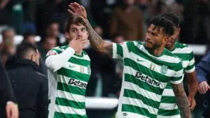 Luis Javier Suárez se viste de asistidor en el Sporting de Lisboa