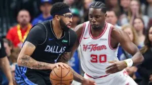 Anthony Davis lidera a los Mavericks ante los Rockets y acaban con racha de derrotas