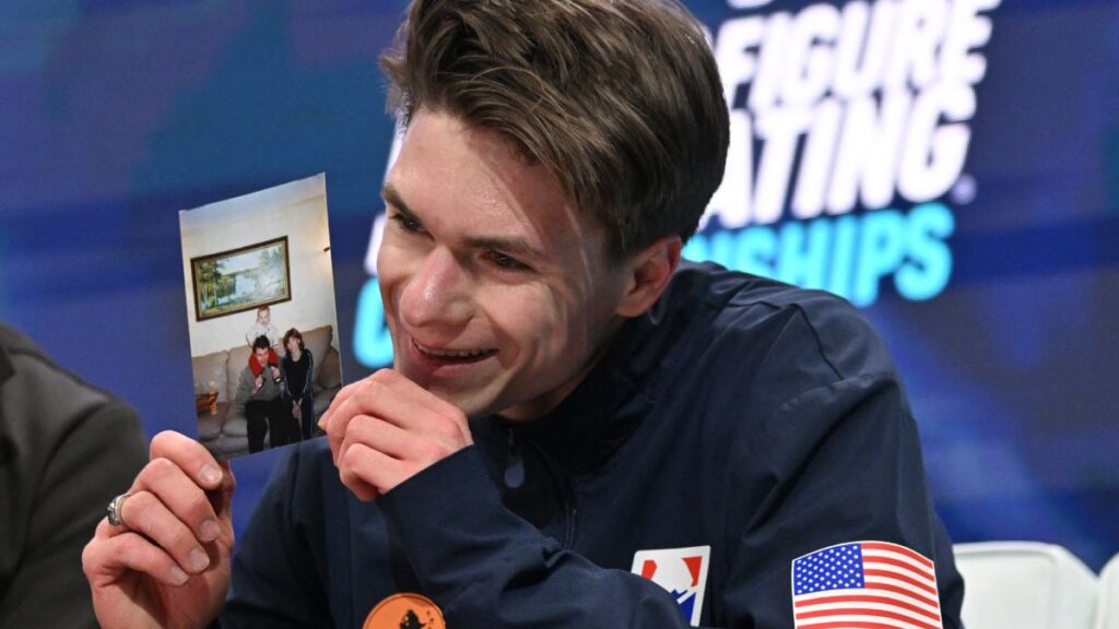 Maxim Naumov aseguró su lugar en Milano Cortina, un año después del accidente aéreo que le arrebató a sus padres.