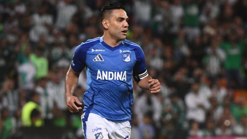 Radamel Falcao con Millonarios.
