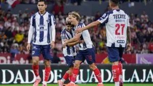 Rayados golea a Leones Negros en amistoso; Martial hizo su primer gol en México