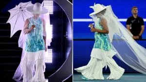 Naomi Osaka deslumbra con su atuendo y avanza a segunda ronda del Australian Open 2026