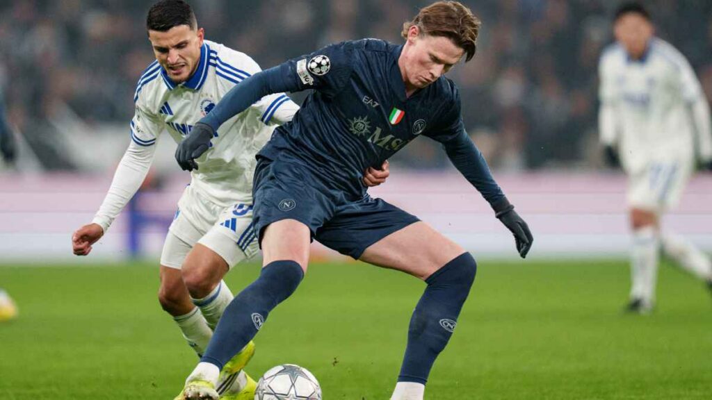 Napoli y Copenhague empatan en la Champions