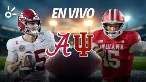 Alabama vs Indiana, en vivo el Rose Bowl 2026: ¿quién gana hoy el partido de la NCAA?