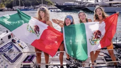 El equipo mexicano Oceanida hace historia al cruzar el Atlántico en 45 días