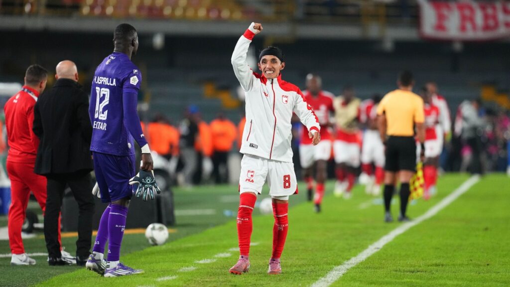 Omar Frasica, jugador de Santa Fe