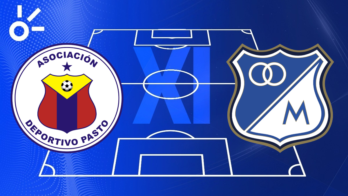 Alineaciones confirmadas de Deportivo Pasto vs Millonarios por la Liga ...