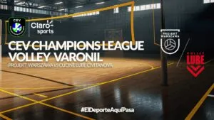 PGE Projekt Warszawa vs Cucine Lube Civitanova en vivo la Champions League de vOleibol varonil