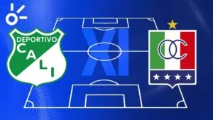 Posibles alineaciones de Deportivo Cali vs Once Caldas por la Serie Colombia