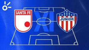 Posibles alineaciones del Independiente Santa Fe vs Junior por la Superliga BetPlay 2026
