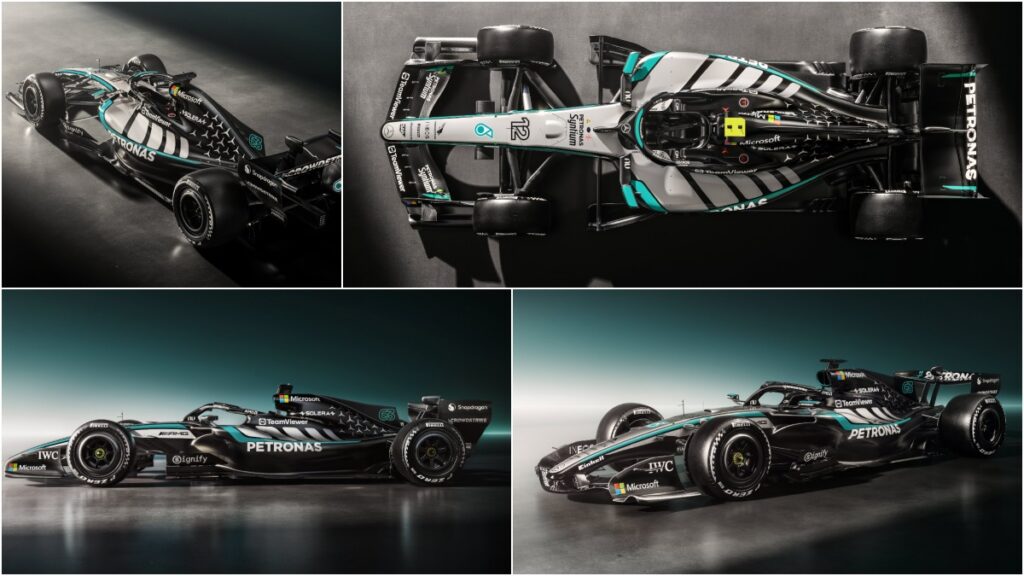 Así luce el coche de Mercedes para el 2026