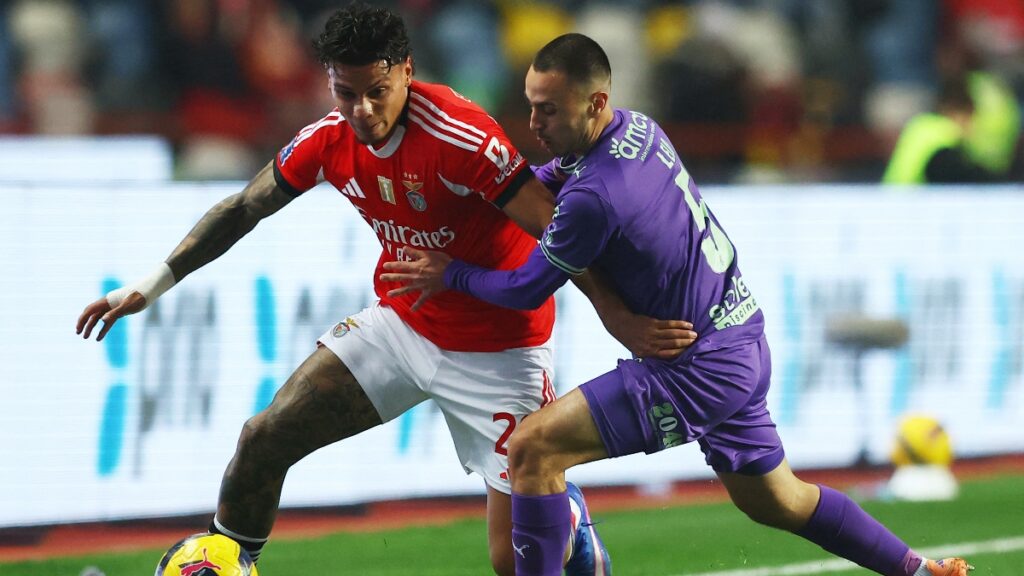 Richard Rios, eliminado con el Benfica