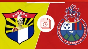 Aurora vs Municipal en vivo: partido de la Liga de Guatemala 2026