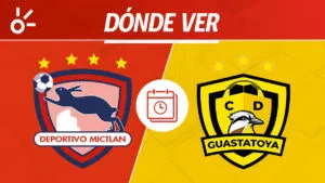 Mictlán vs Guastatoya en vivo: dónde mirar la Liga de Guatemala 2026