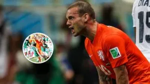 Sneijder acepta que “No Era Penal” la jugada de Robben en el Mundial del 2014