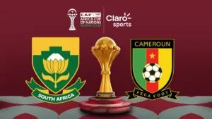Sudáfrica vs Camerún, transmisión en vivo de los octavos de final de la Copa Africana de Naciones 2025