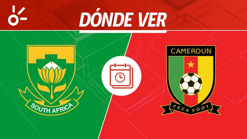Sudáfrica enfrenta a Camerún en los octavos de final de la Copa Africana