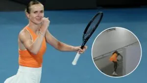 La frustración de Coco Gauff tras caer ante Elina Svitolina en el Australian Open