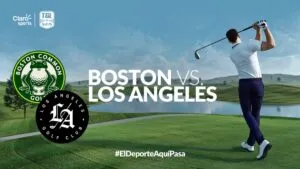 Boston vs Los Angeles en vivo el TGL Golf 2026: transmisión del partido hoy 2 de enero