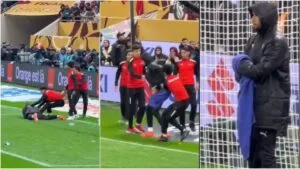 Marruecos y Senegal se pelean en plena final de la Copa Africana... ¡por una toalla!