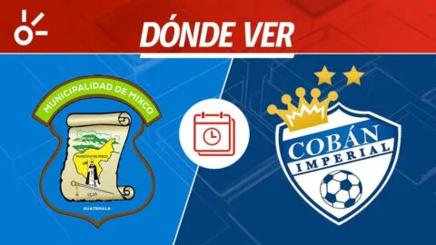 Deportivo Mixco vs Cobán Imperial, en vivo: dónde mirar la Liga de Guatemala 2026