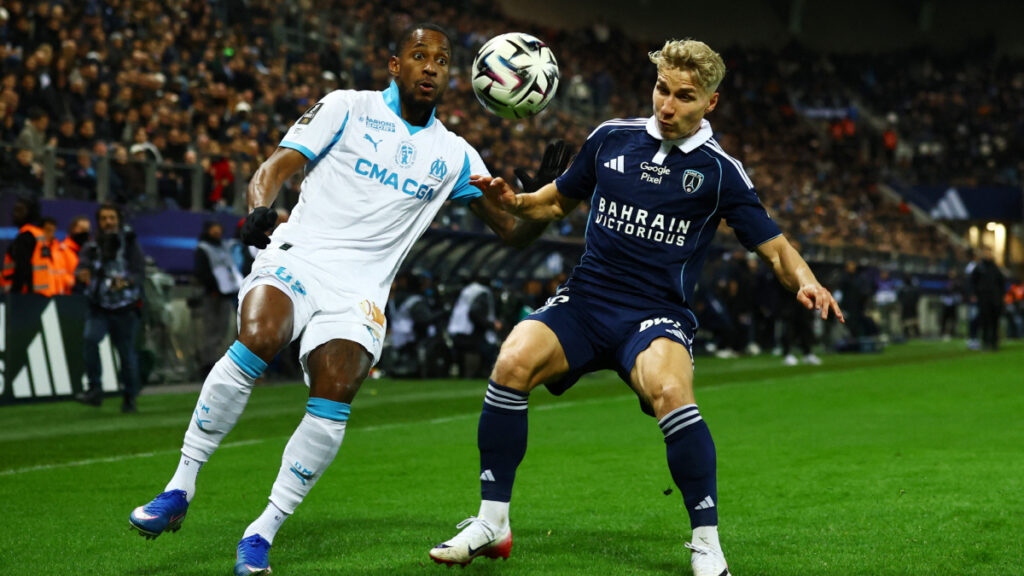 Paris FC vs Marsella.