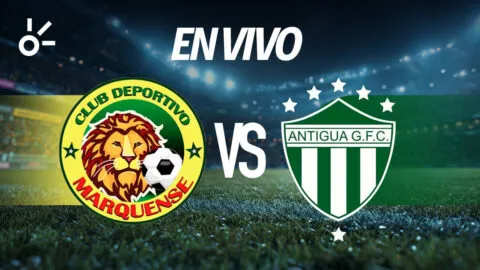 Marquense vs Antigua en vivo: partido de la Liga de Guatemala 2026