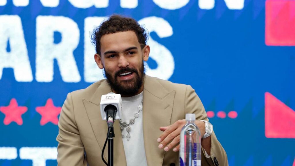 Trae Young no volverá con los Wizards hasta después del Juego de Estrellas