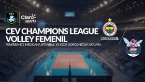 Fenerbahçe Medicana Istanbul vs Igor Gorgonzola Novara en vivo la Champions League de vóleibol femenil