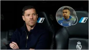 Xabi Alonso admite que intentará acelerar la vuelta de Kylian Mbappé al Real Madrid